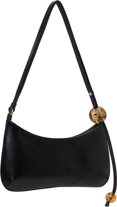 Taška cez rameno Jacquemus Les Classiques 'The Bisou Perle' Shoulder Bag Čierna | 23EBAW00057AC01C01, 2