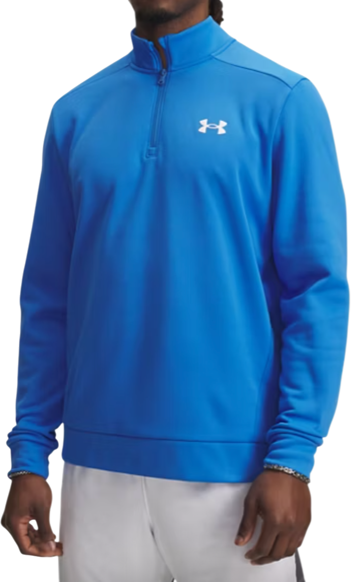 Mikina Under Armour Under Armour Fleece 1/4 Zip Top Modrá | 1373358-402, 0