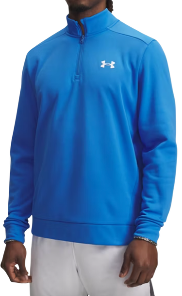 Mikina Under Armour Under Armour Fleece 1/4 Zip Top Modrá | 1373358-402, 0