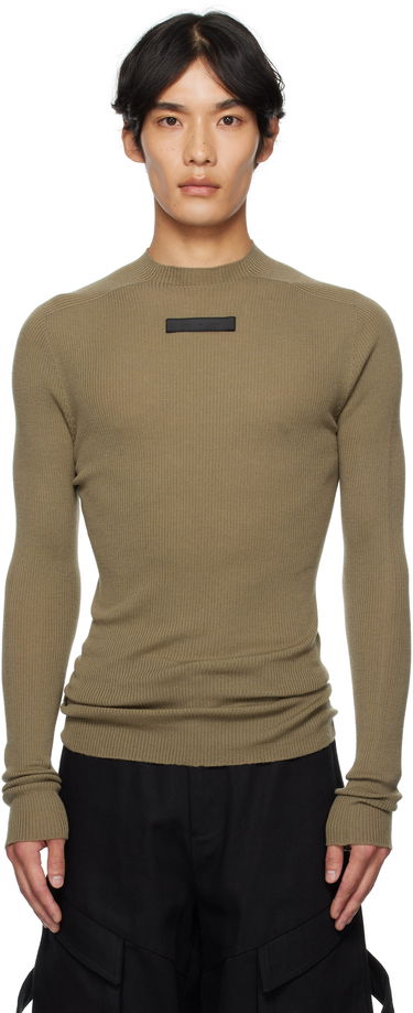 Sveter HELIOT EMIL HELIOT EMIL Isotropy Knit Long Sleeve Sweater Zelené | PREAW25_M_07_077_DST19, 0