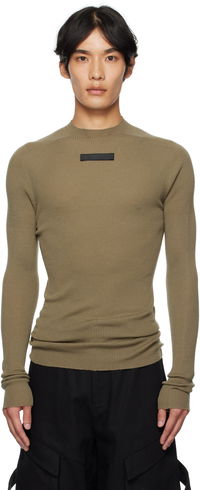 HELIOT EMIL Isotropy Knit Long Sleeve Sweater
