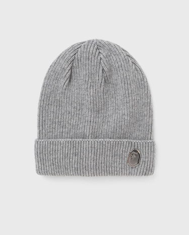 Kulicha BAPE A BATHING APE One Point Knit Cap Šedá | 001HTK801304M GRA, 2