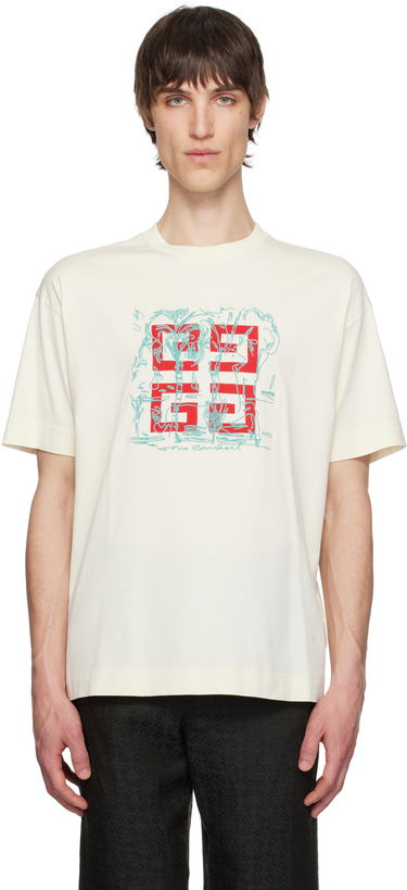 Tričko Givenchy Givenchy 4G Regular Fit T-Shirt undefined | BM71MG3YQD105, 0