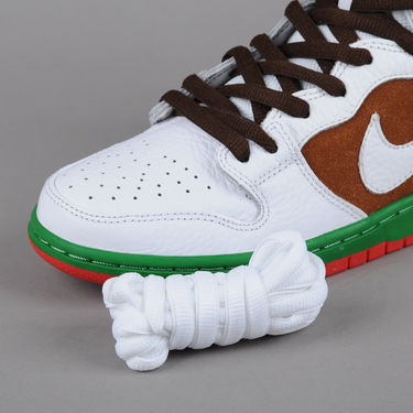 Tenisky a topánky Nike SB Dunk High Premium Biela | 313171-201, 5