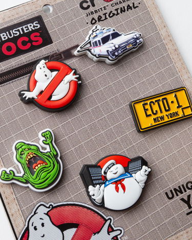 Spona Crocs Ghostbusters Jibbitz Charms 5 Pack Rôznofarebný | 10015748, 3
