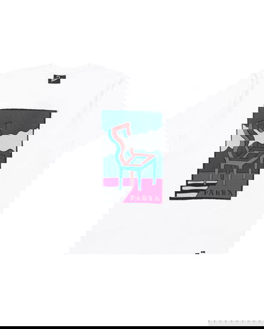 Tričko By Parra Parra Smoke Chair Graphic T-Shirt Biela | 53500, 0