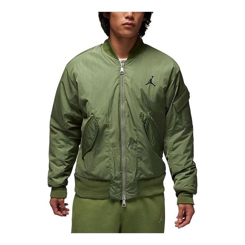 Bomber bunda Jordan Essentials Renegade Bomber Jacket Zelené | FB7317-340