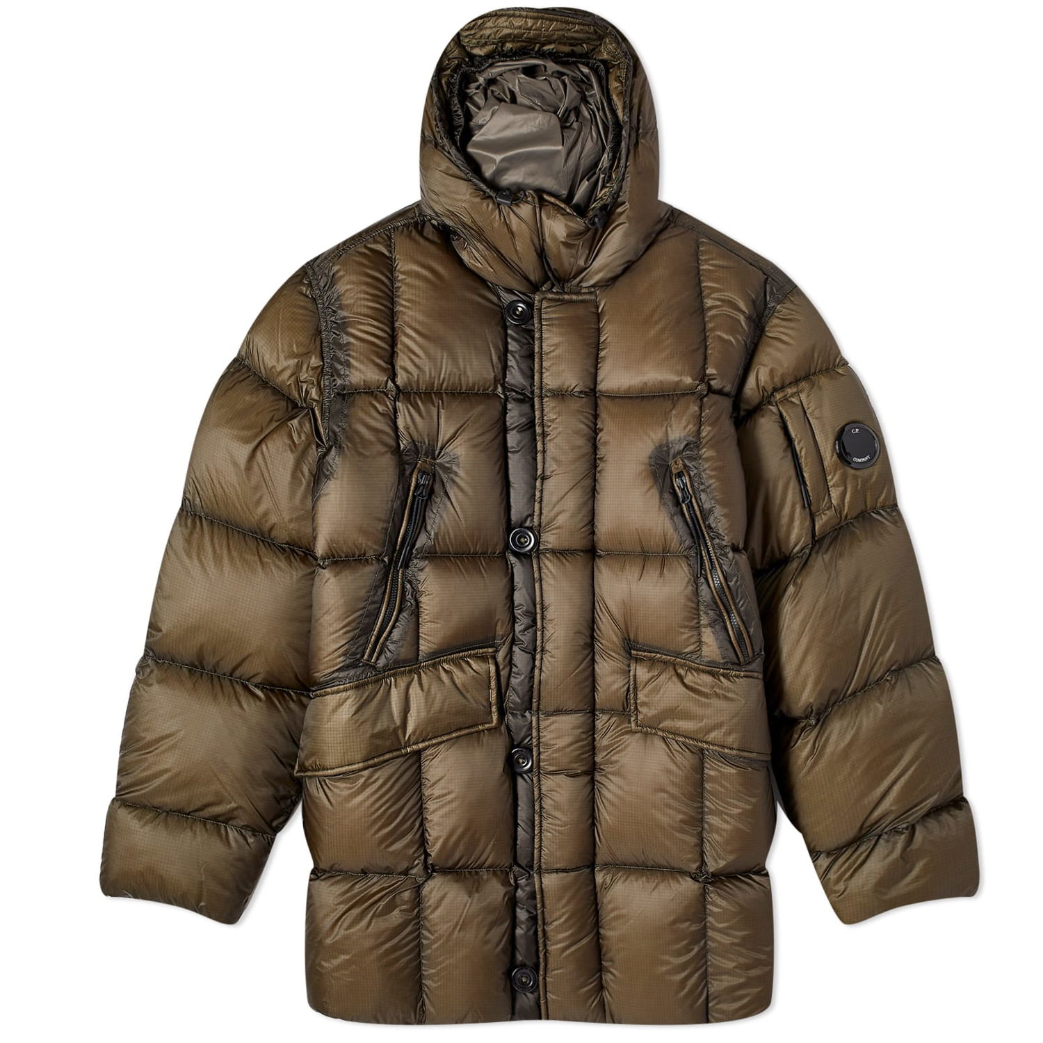 Parka C.P. Company D.D Shell Down Parka Zelené | 15CMOW193A-006099A-670, 0