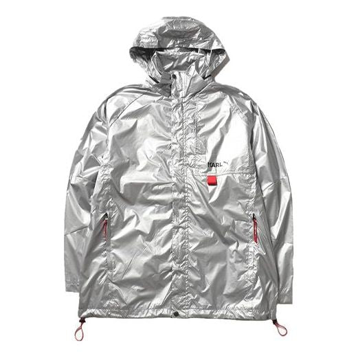 Vetrovka Puma Woven Zip-Up Sports Jacket Metalická | 595679-01