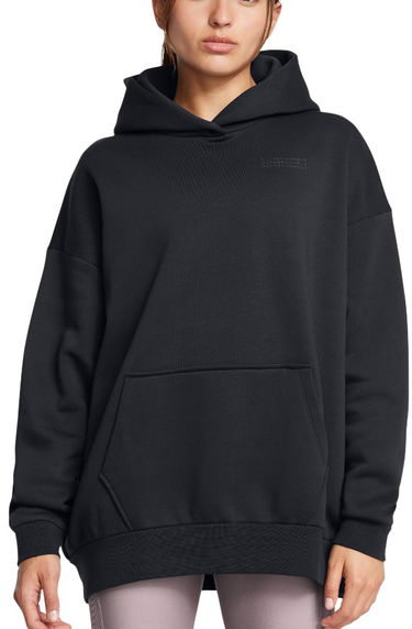 Mikina Under Armour Icon Fleece Ultra Oversized Hoodie Čierna | 1386501-001, 0