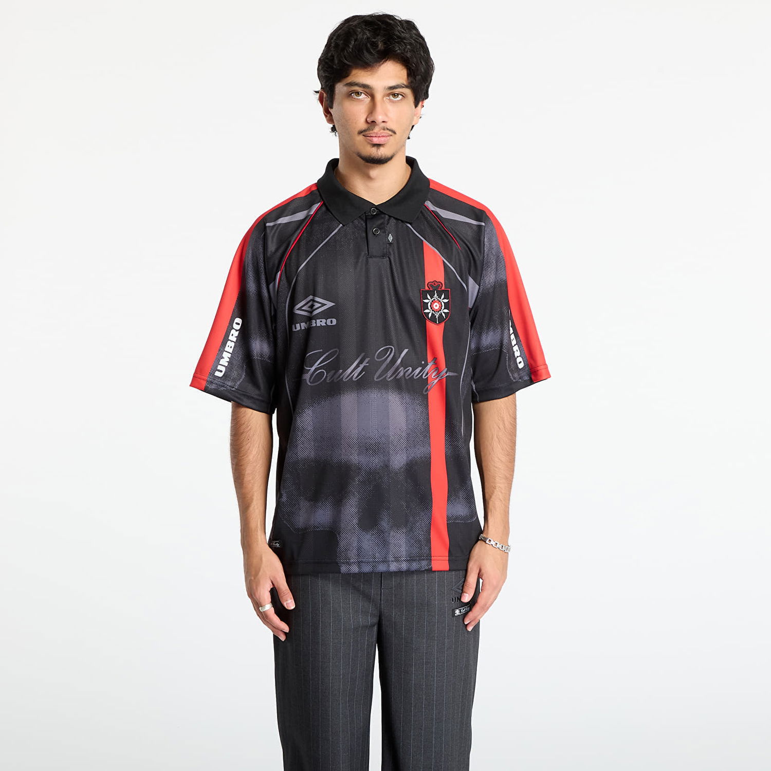 Polo tričko Umbro Cult Unity Jersey Polo L Rôznofarebný | UBMW0402FA251 BLK0042, 0