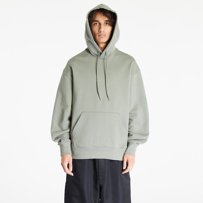 Mikina Y-3 Organic Cotton Terry Hoodie UNISEX Stone Green Zelené | IP7698