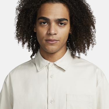 Košeľa Nike Club Button-Down Short-Sleeve Top Biela | DX0898-104, 3