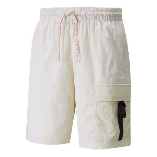 Šortky Puma Hill Camp Cargo Shorts Béžová | 535407-65