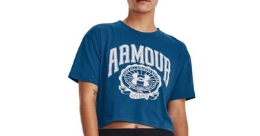 Crop Top Under Armour Collegiate Crop Top Modrá | 1379402-426, 1