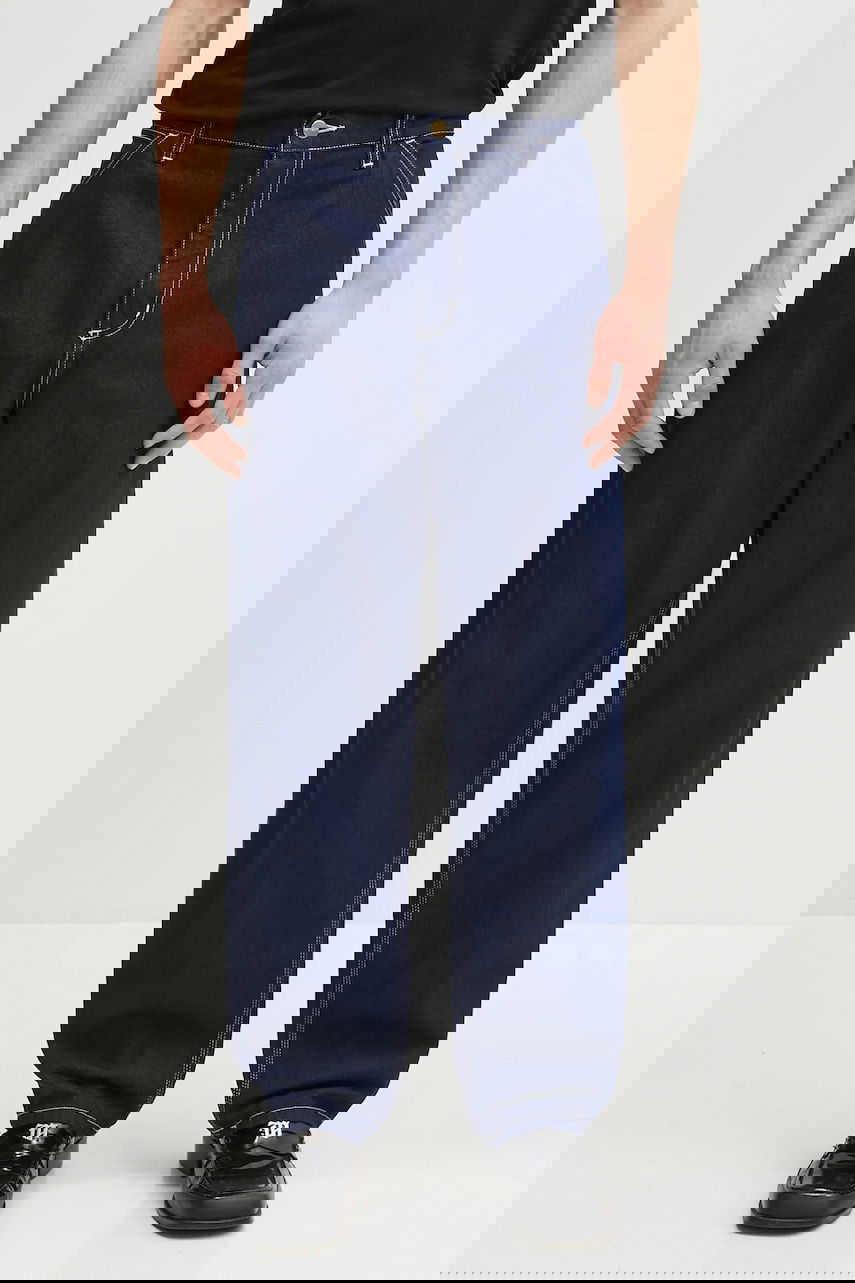 Džínsy Carhartt WIP Carhartt WIP Single Knee Pant Navy | I034864.102, 0