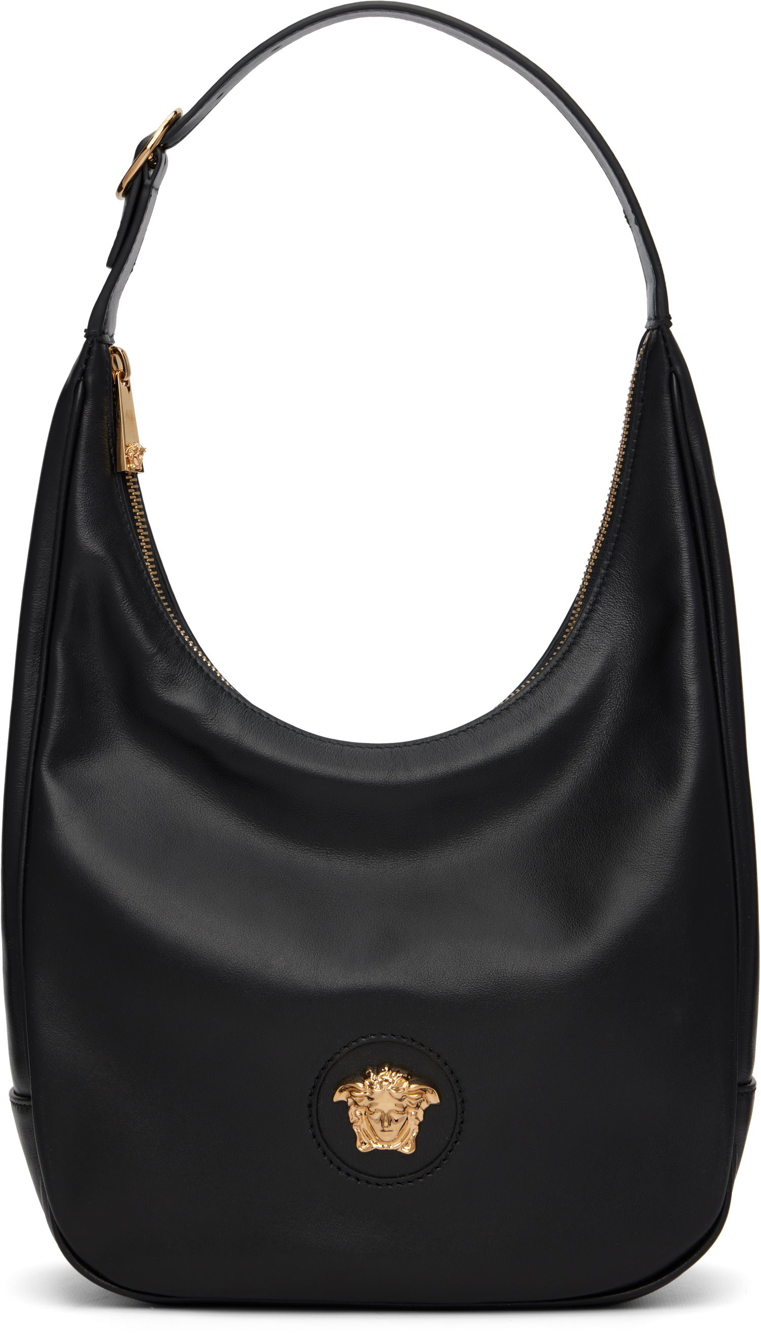 Taška cez rameno Versace Versace 'La Medusa' Hobo Bag Čierna | 1019176_1A14229_1B00V, 0
