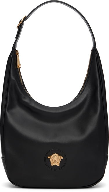 Taška cez rameno Versace Versace 'La Medusa' Hobo Bag Čierna | 1019176_1A14229_1B00V, 0