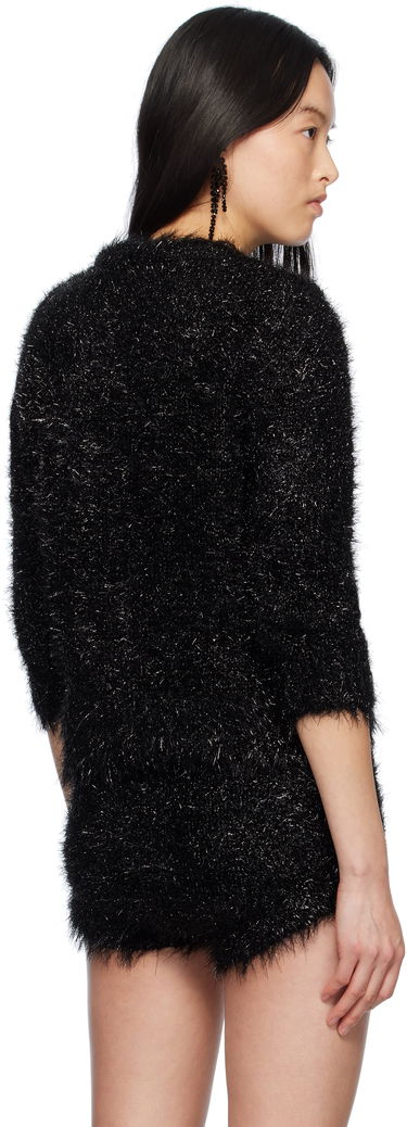 Overal Simone Rocha Simone Rocha Tinsel Knit Cardigan Čierna | PRMK2 0664, 2
