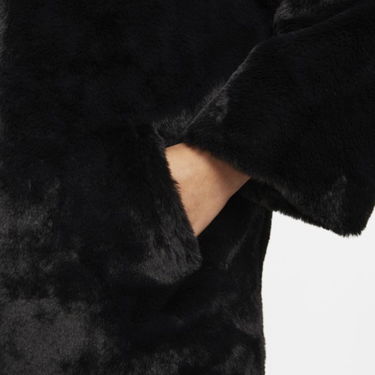 Parka Nike Faux Fur Long Jacket Čierna | DQ6838-010, 3