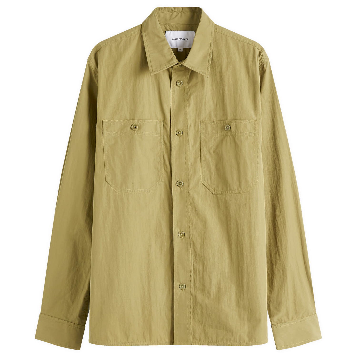 Košeľa NORSE PROJECTS Silas Tech Poplin Shirt 2.0 Zelené | N40-0825-8037, 0