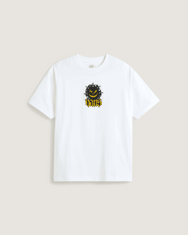 Tričko Vans Happy Spike T-Shirt Biela | VN000PE7WHT