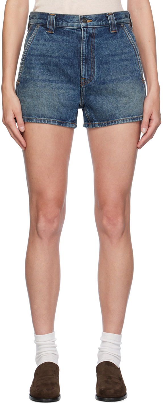 Šortky Khaite Bacalo Denim Shorts Modrá | 1142908005, 0