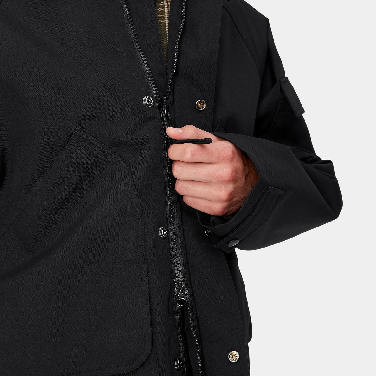 Clarton Hooded Workwear Jacket