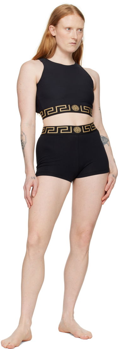 Tielko Versace Versace Greca Border Sports Bra Čierna | 1010783_1A06229_1B000, 3