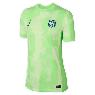 Dres Nike FC Barcelona Stadium 2024/25 Dri-FIT Replica Jersey Zelené | FQ2221-701, 1