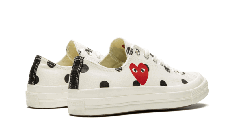 Tenisky a topánky Converse Comme des Garçons PLAY x Chuck Taylor All-Star 70s OX Biela | 157249C, 1