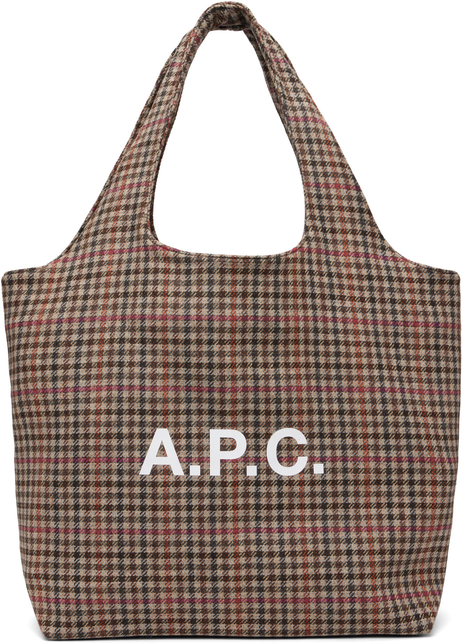 Tote bag A.P.C. A.P.C. Ninon Plaid Tote Rôznofarebný | WVBEJ-M61565, 0