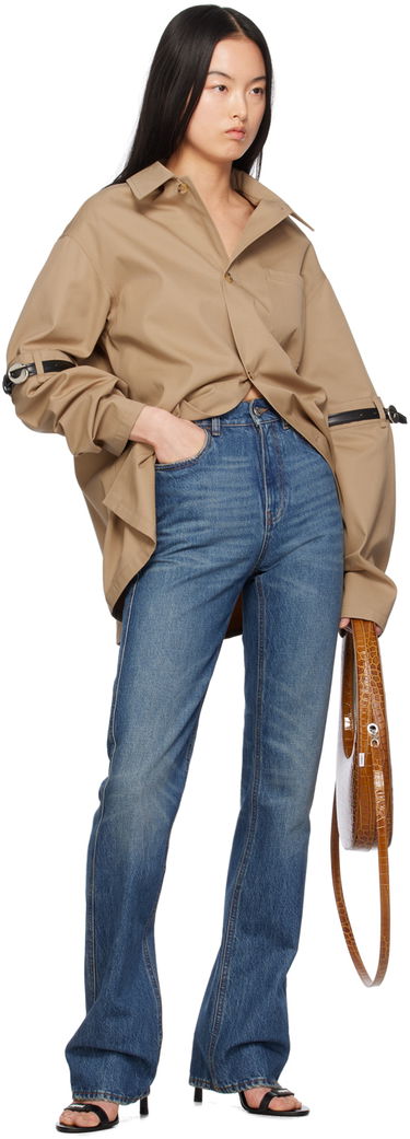 Džínsy Coperni Coperni Straight Leg Jeans Modrá | COPP78252, 3