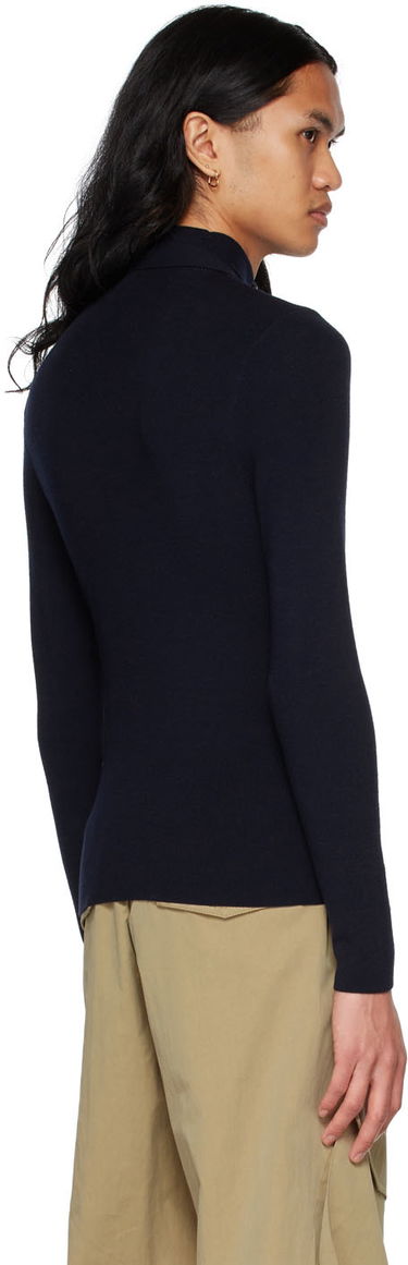 Sveter Dion Lee Wool Turtleneck Navy | C7062S22, 2