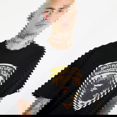 Tričko BAPE Security Emblem Invasion Team T-shirt Čierna | 001TEL801049MBLK, 2