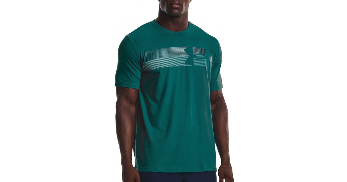 Tričko Under Armour Fast Left Chest 3.0 Zelené | 1370518-452, 1