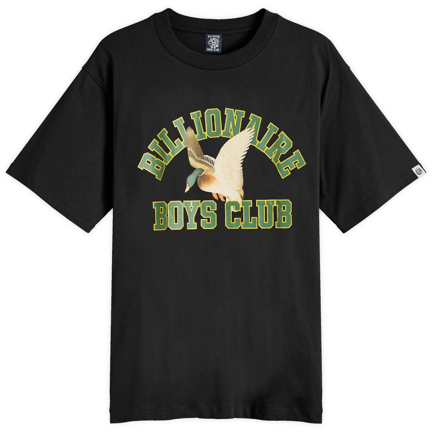 Tričko BILLIONAIRE BOYS CLUB Duck Varsity Graphic T-Shirt Čierna | B24465-BLK, 0