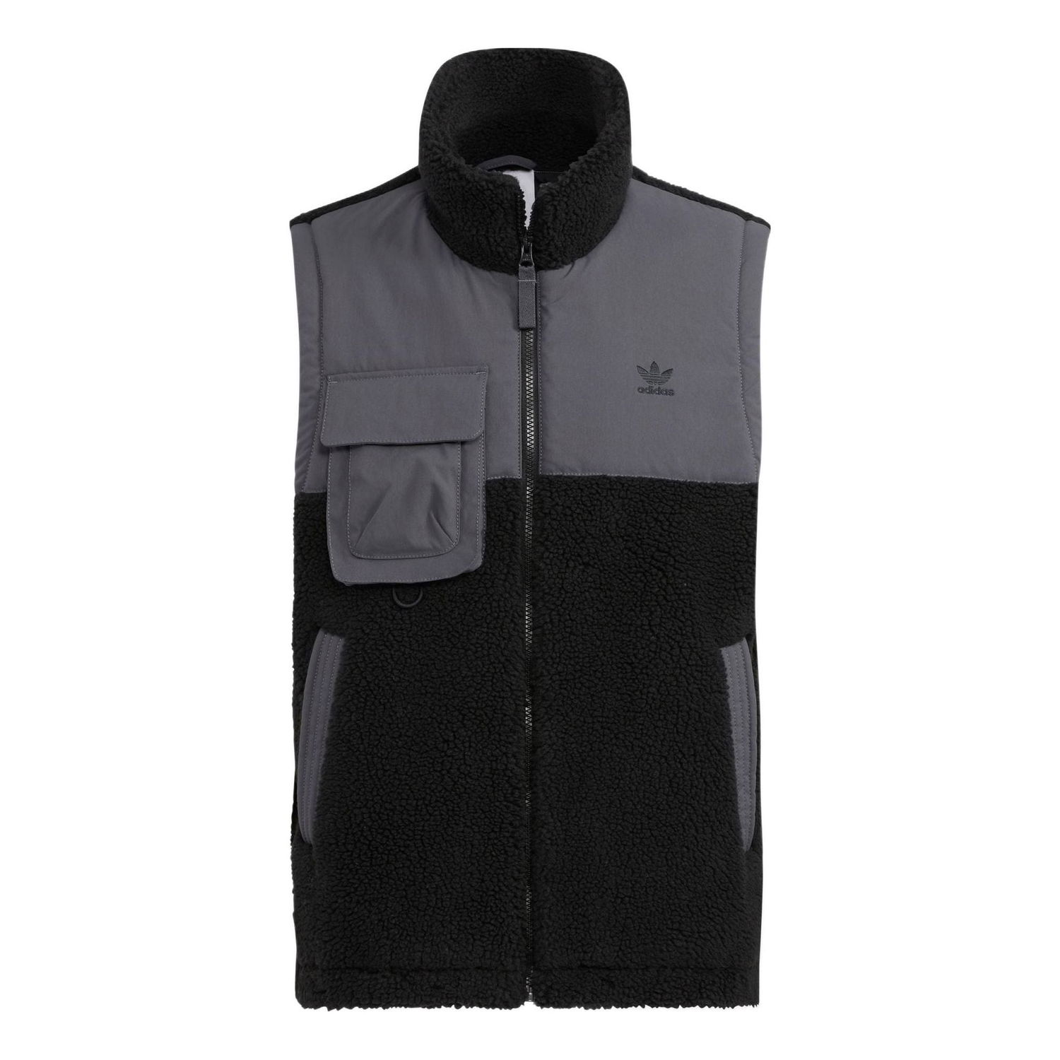 Vesta adidas Originals Originals Sherpa Vest Čierna | IC8160, 0
