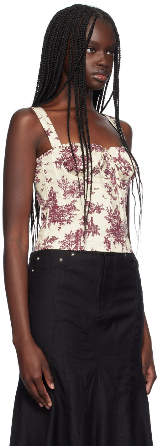 Sukňa Miaou Miaou Agnes Toile Corset Čierna | 7039SPSMTL, 1