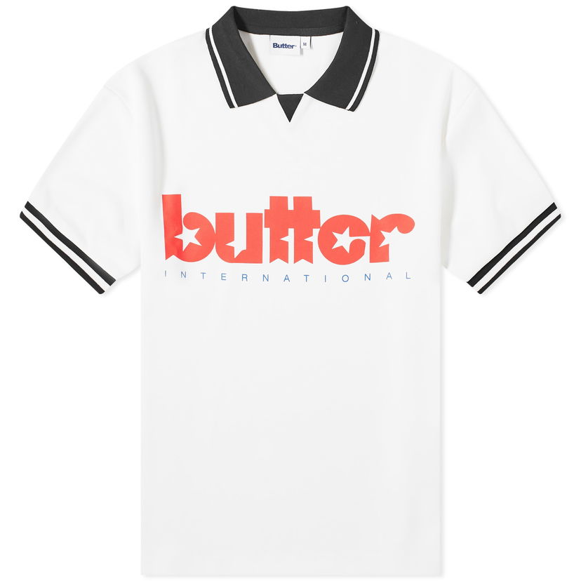 Dres Butter Goods Star Football Jersey Biela | BUTTERQ1240092