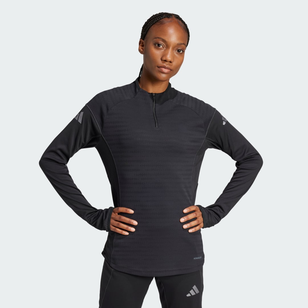 Sveter adidas Performance Tiro 25 Pro Training 1/4 Zip Top Čierna | JX7069, 0