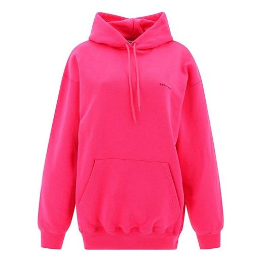 Mikina Balenciaga Classic Logo Hoodie Ružová | 570798THV775630