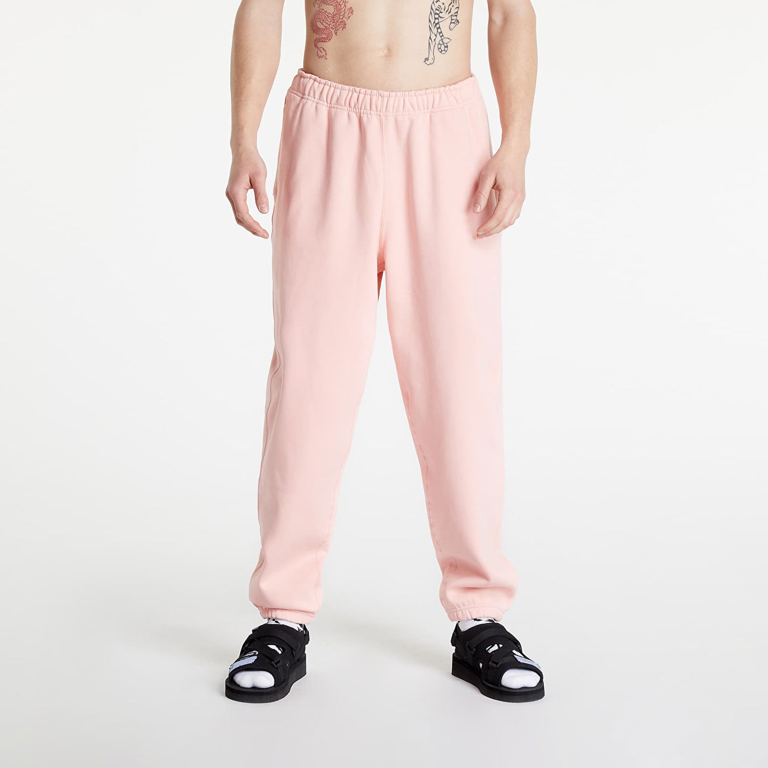 Tepláky Nike Solo Swoosh Fleece Pants Ružová | CW5460-697, 1