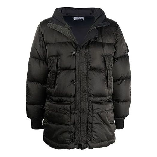 Prešívaná bunda Stone Island Down Jacket Čierna | 751540821-V0029