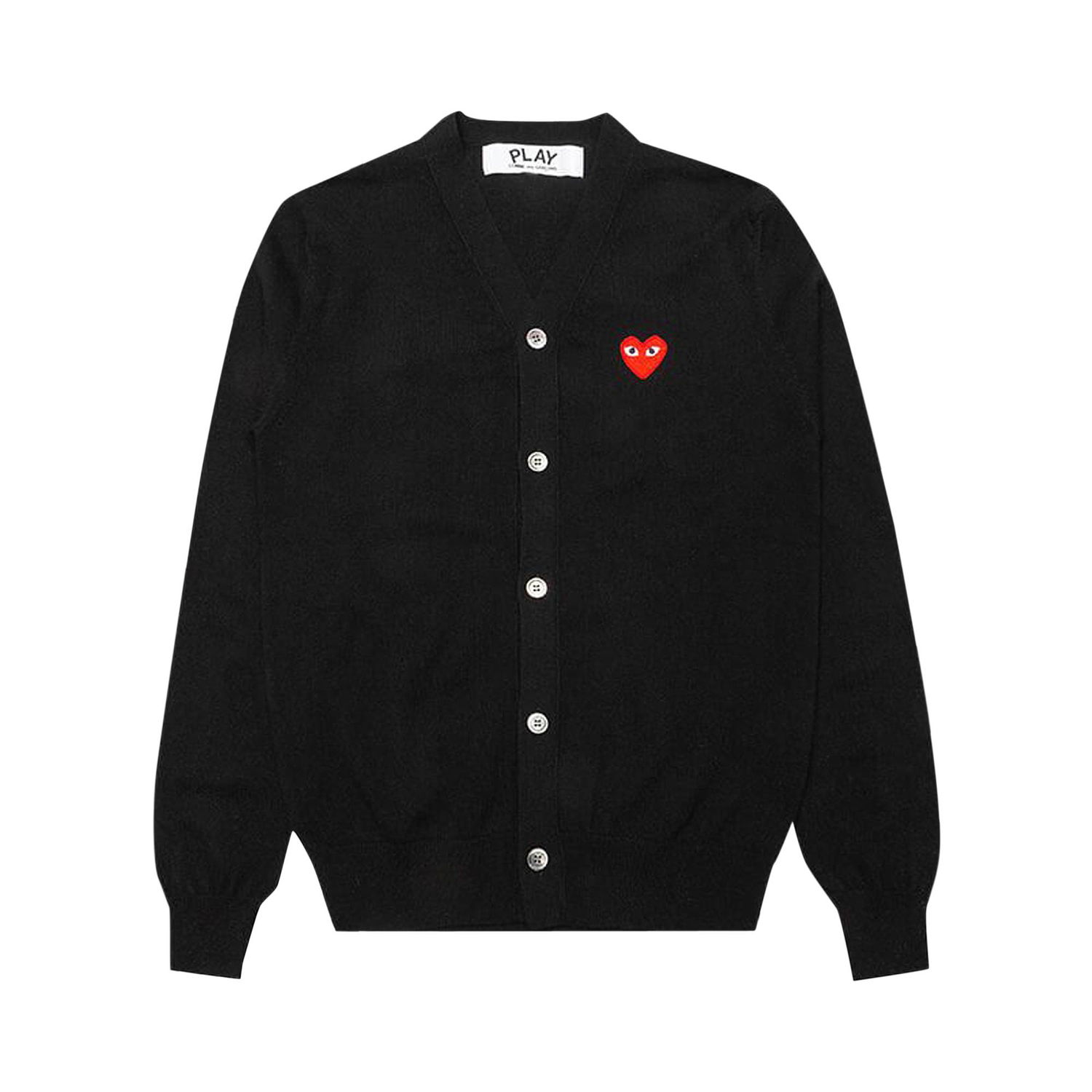 Sveter Comme des Garçons PLAY Knit Cardigan Čierna | AZ N008 051 1, 1