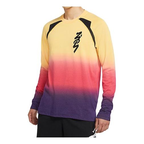 Tričko Jordan Jordan Zion Dri-FIT Gradient Long Sleeve T-Shirt Rôznofarebný | DH0589-587, 0