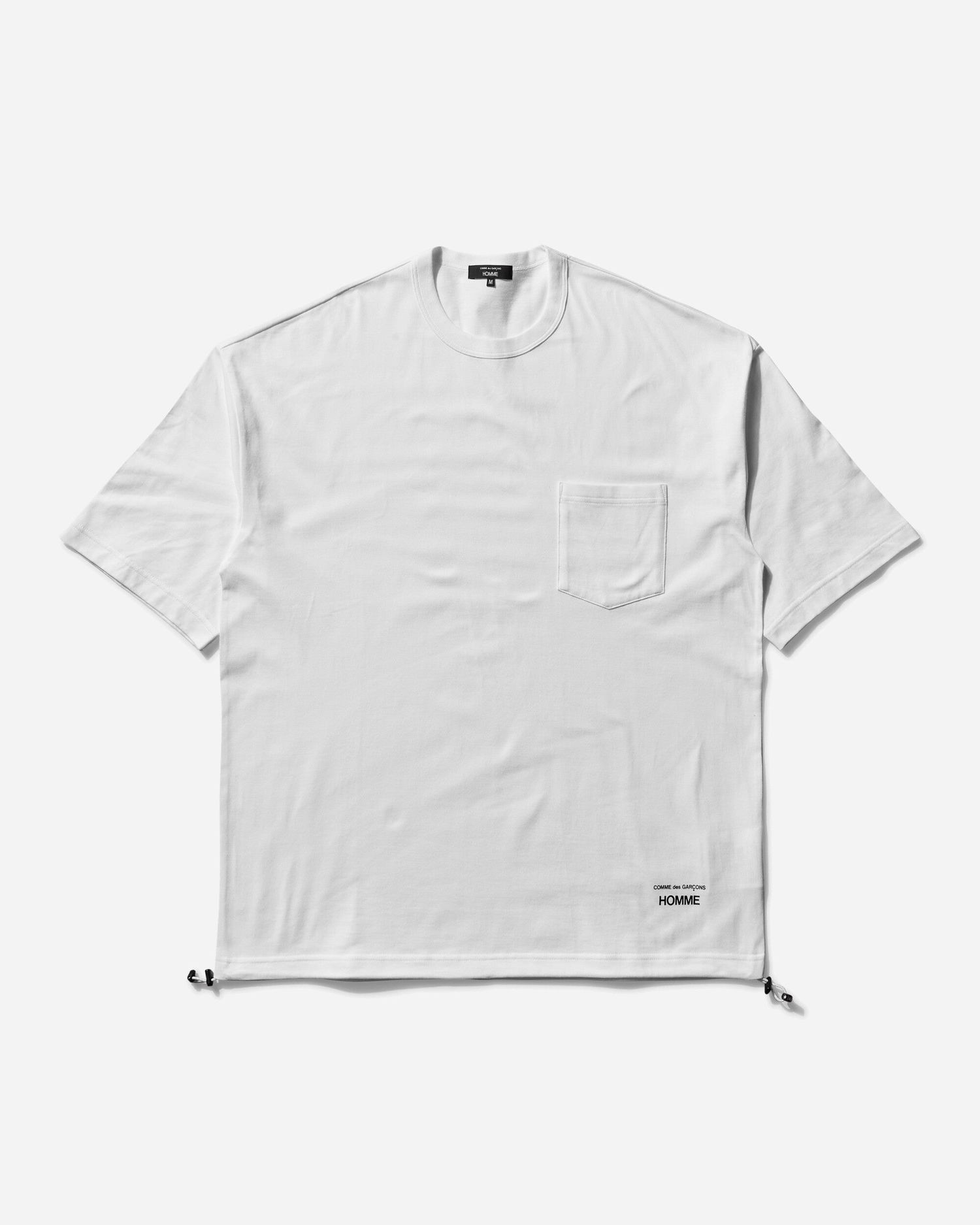 Tričko Comme des Garçons Pocket T-Shirt COMME des GARÇONS HOMME Biela | HO-T015-051 002, 0