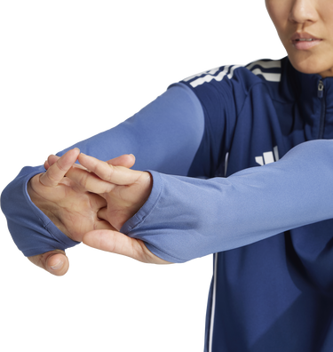 Mikina adidas Originals Adidas TIRO25C Training 1/4 Zip Top Modrá | ji6550, 1