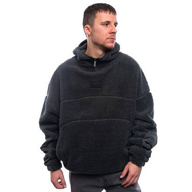 Mikina Karl Kani Metal Signature Teddy Hoodie Zelené | KKPD00002093, 0