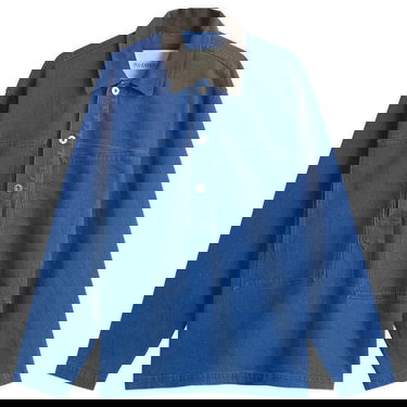 Košeľa JW Anderson JW Anderson Patch Pocket Rugby Shirt, Size Small Modrá | DS0014-PG1835-727, 1